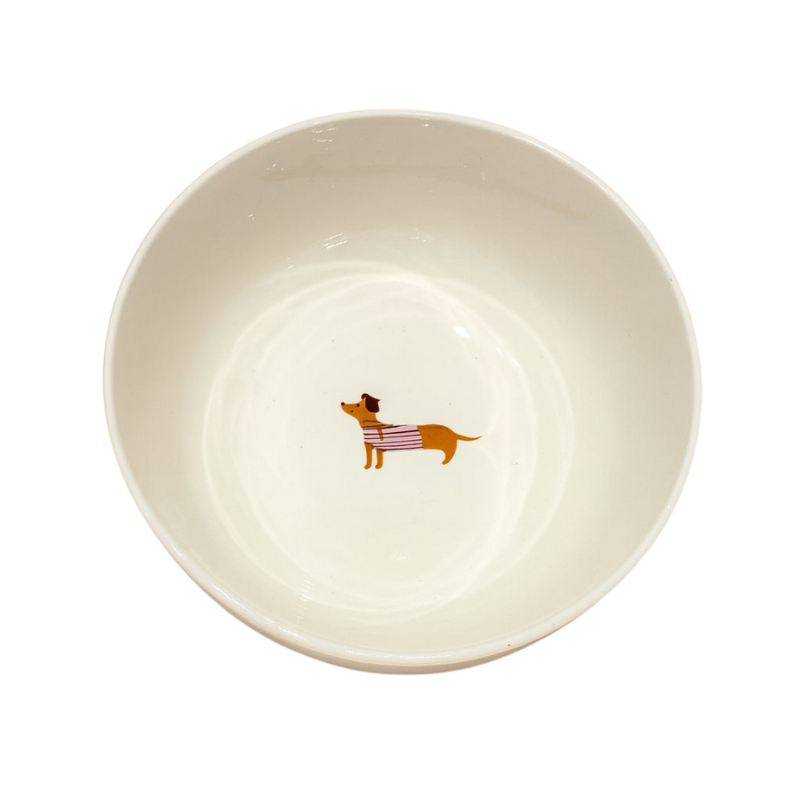 Müslischale, Schüssel "Herzensdackel"