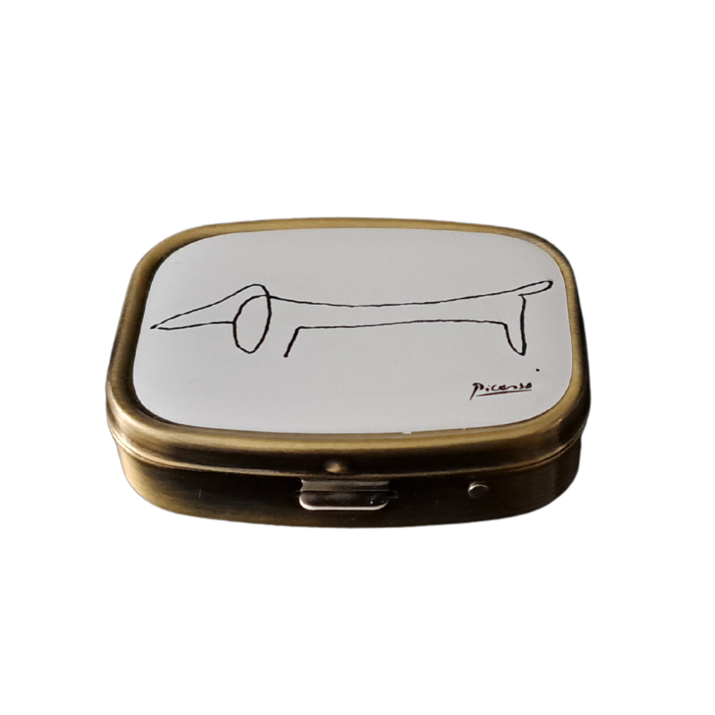 Pillendose Picasso