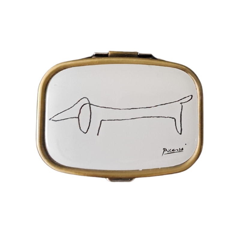 Pillendose Picasso