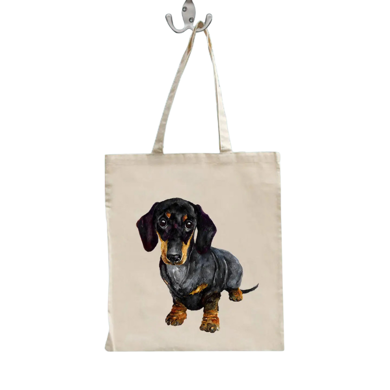 Einkaufstasche „Danny, Dackel“