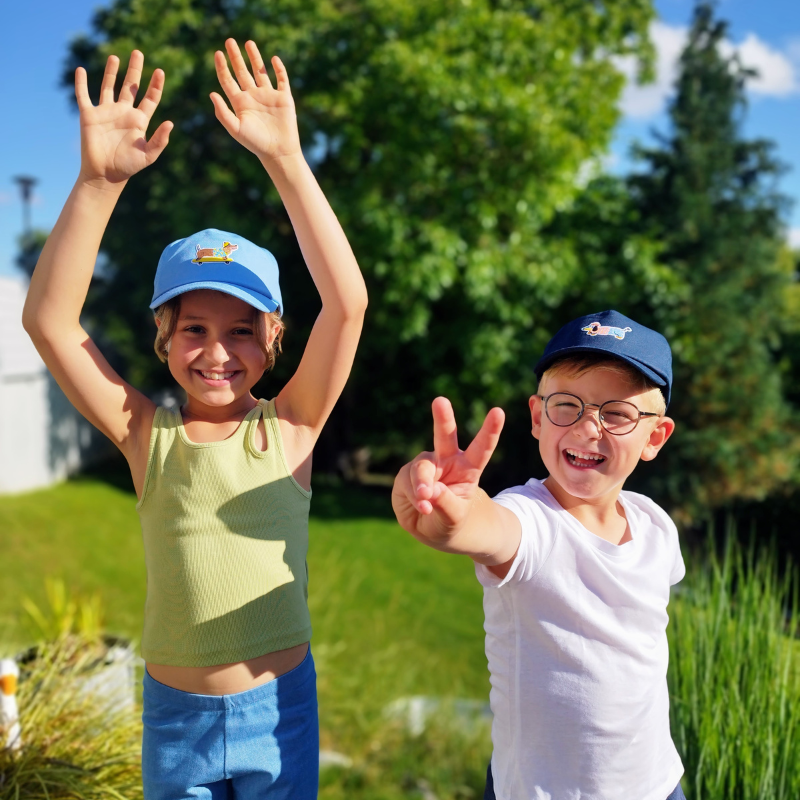 Cap, Kappe mit Patch für Kinder