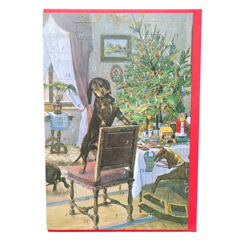 Adventskalender Klappkarte