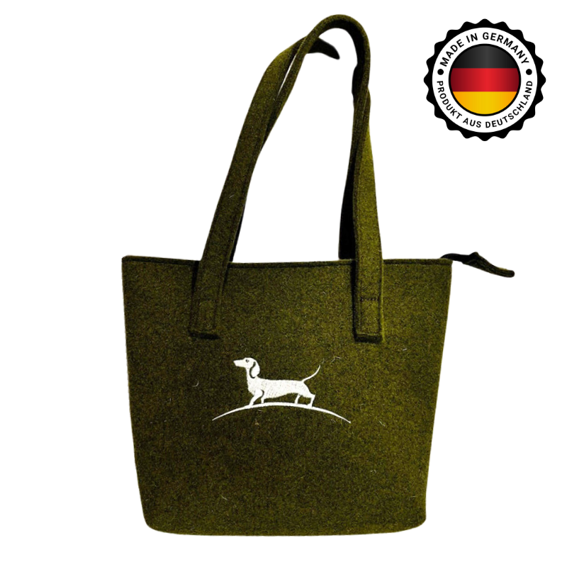 Filz Handtasche mit Henkel