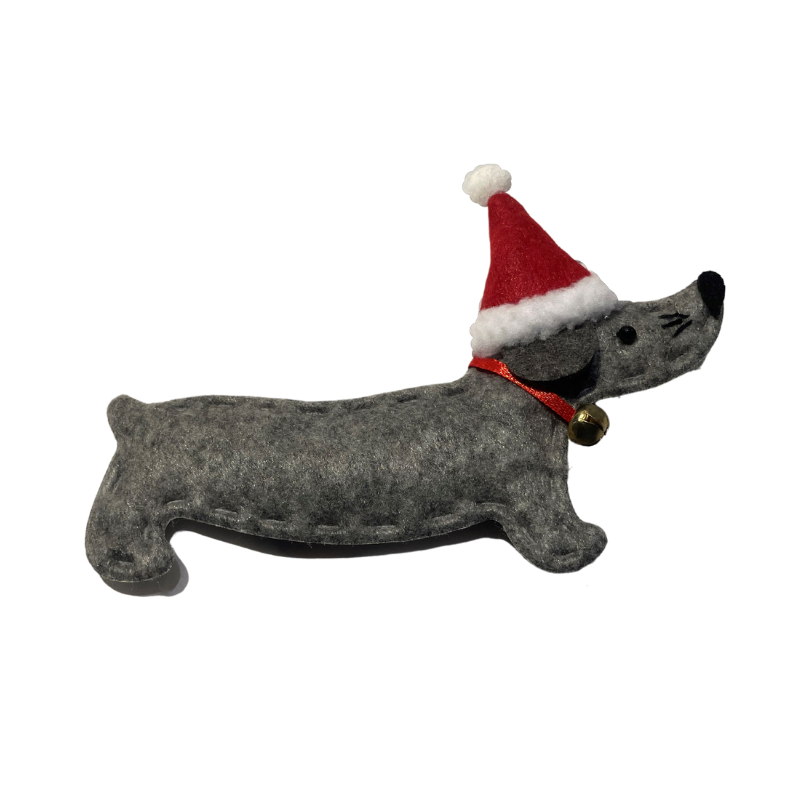 Weihnachtsanhänger aus Filz