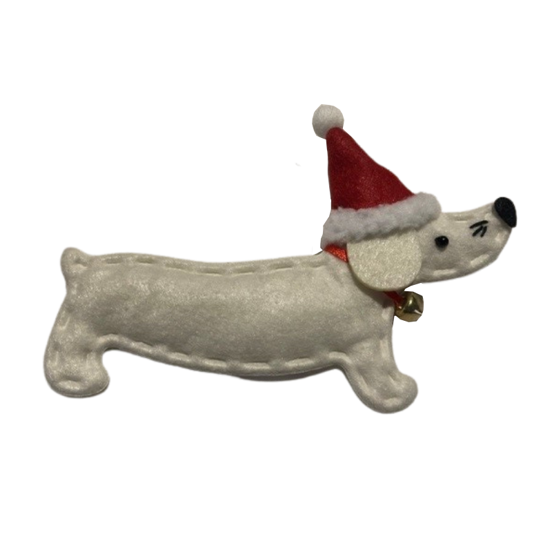 Weihnachtsanhänger aus Filz