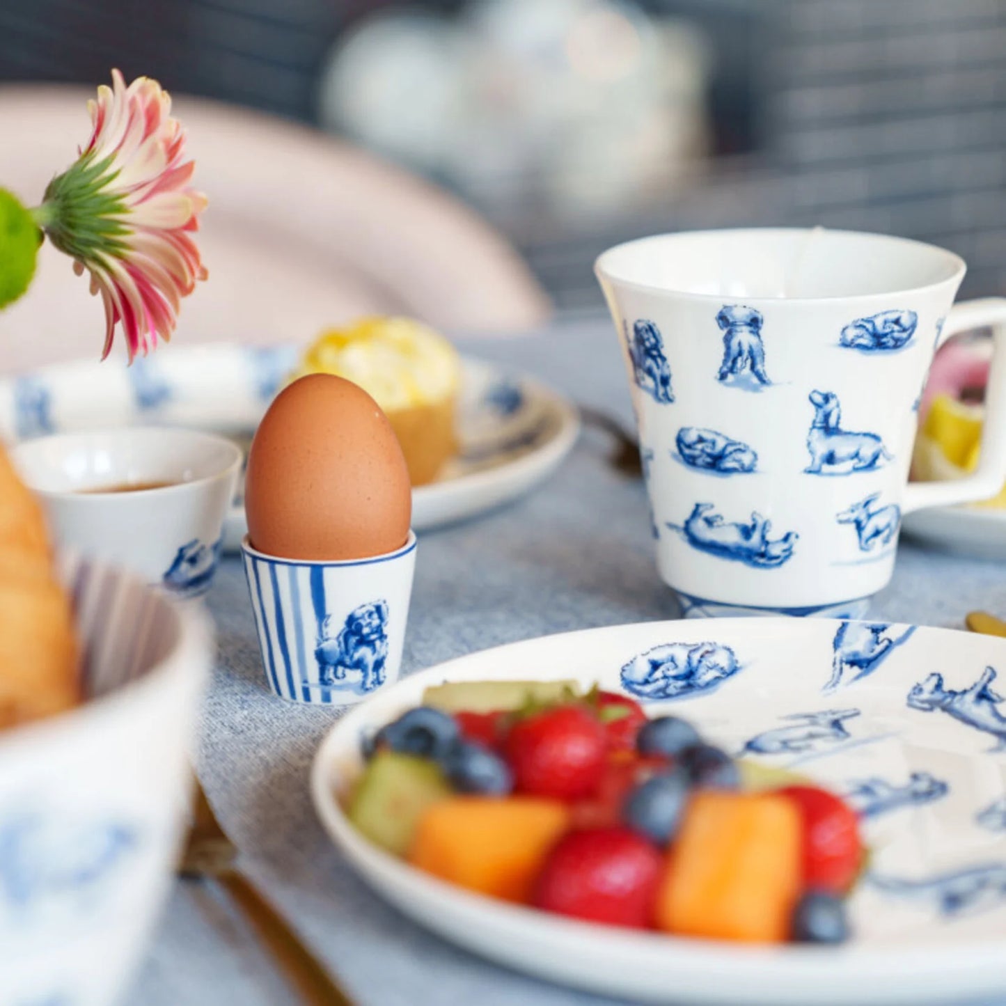 Eierbecher Dackel Nhaan, 2 Stk.