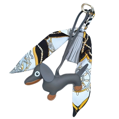 Lederdackelanhänger de luxe