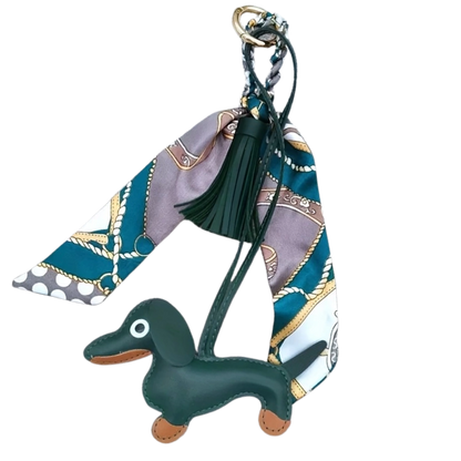 Lederdackelanhänger de luxe