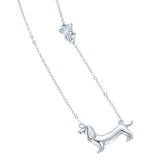 Dackelkette Sterling Silber