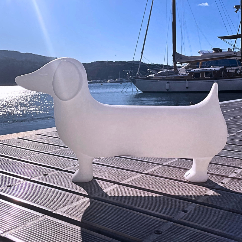 Designfigur Dackel (ohne Licht)
