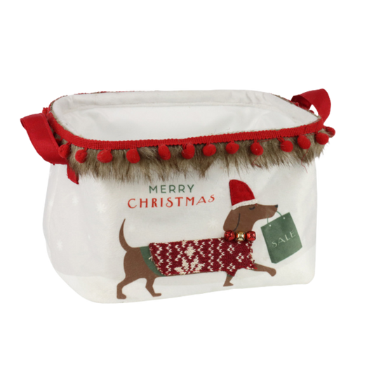 Storage Korb "Merry Christmas"