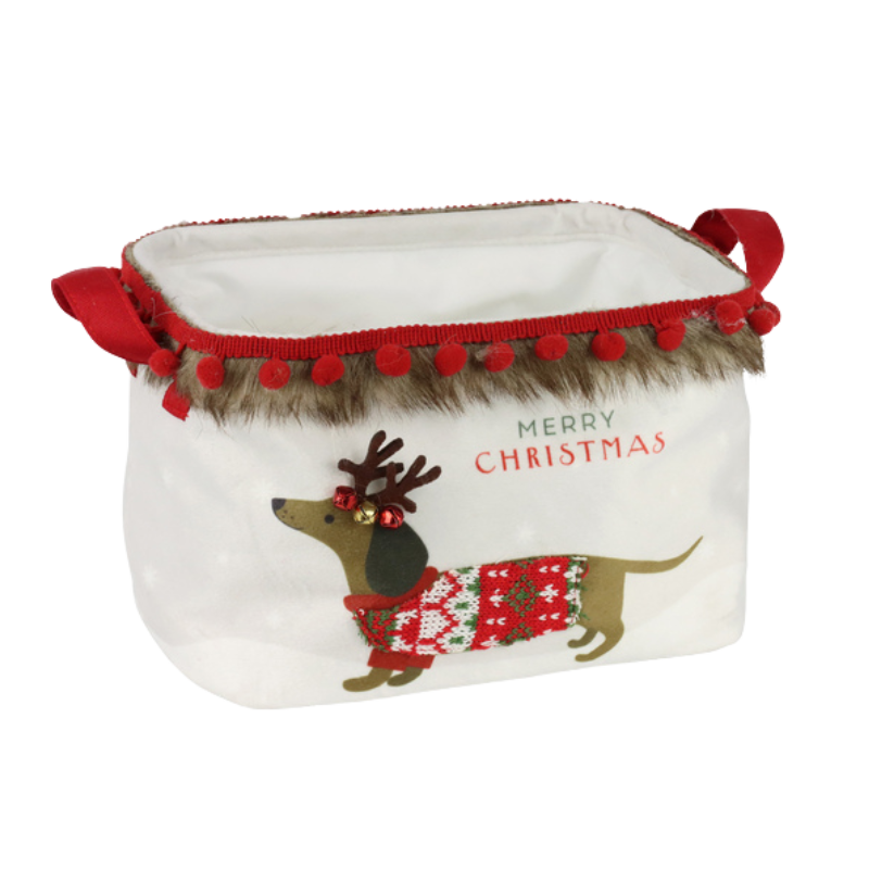 Storage Korb "Merry Christmas"