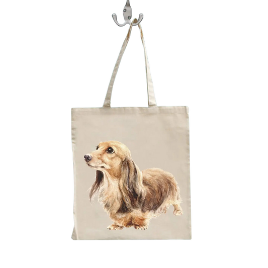 Einkaufstasche „Lily, Dackel“