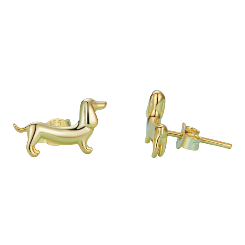 Dackel Ohrstecker