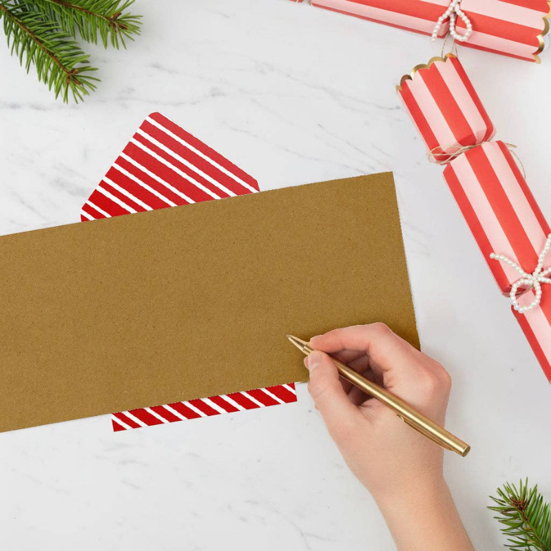Frohe Weihnachten Strampler Dackel, handgefertigte Grußkarte