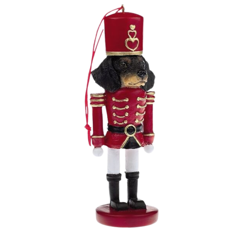 Weihnachtsdeko Dackel-Nussknacker