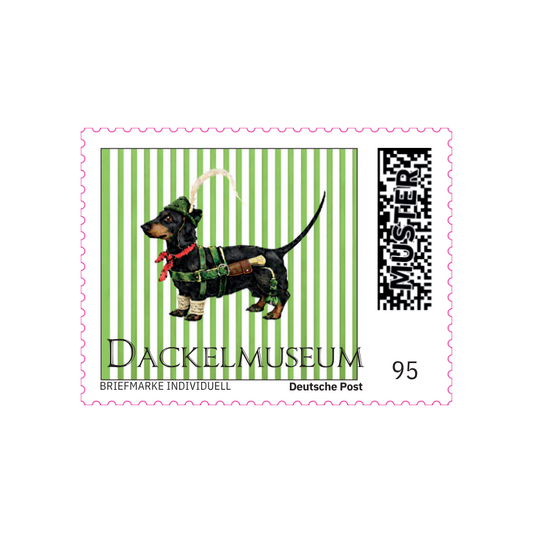 Dackelbriefmarken exklusiv fürs Dackelmuseum