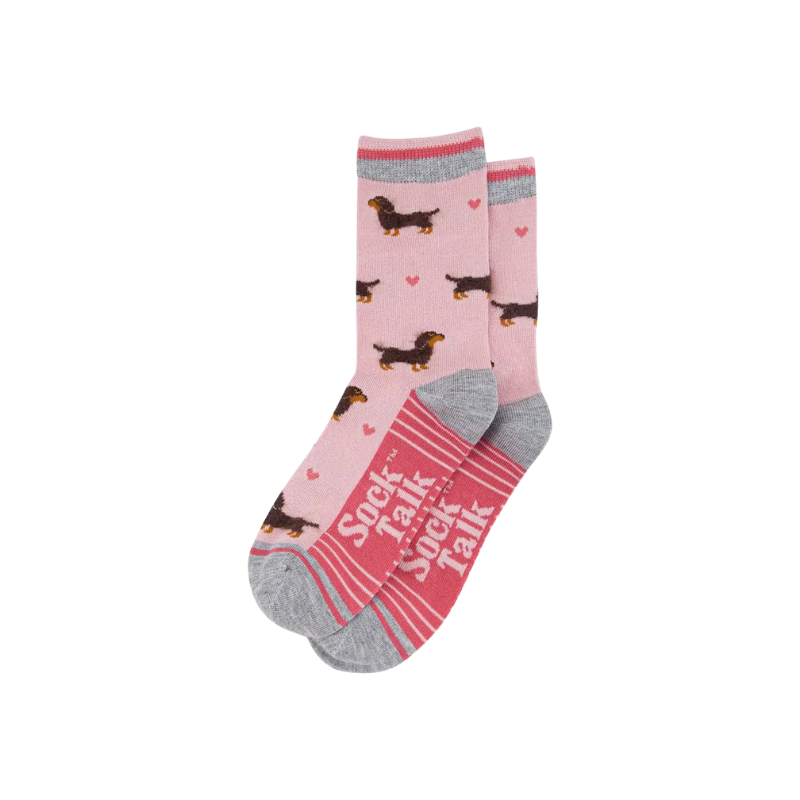 Damen-Bambussocken in Rosa
