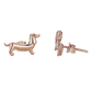 Dackel Ohrstecker