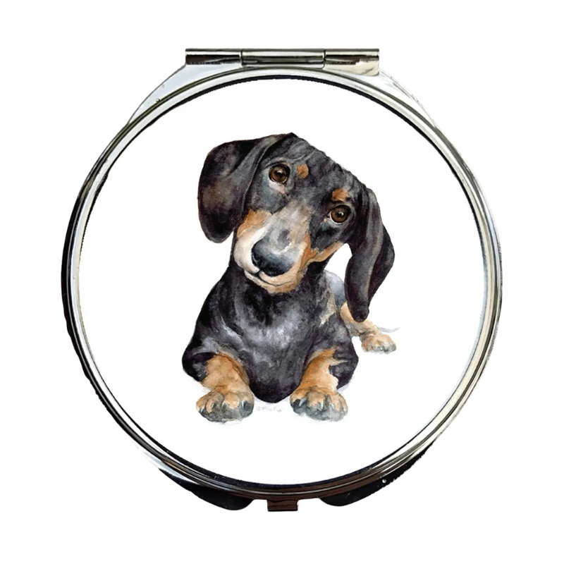 Kompakter Spiegel, Dackel