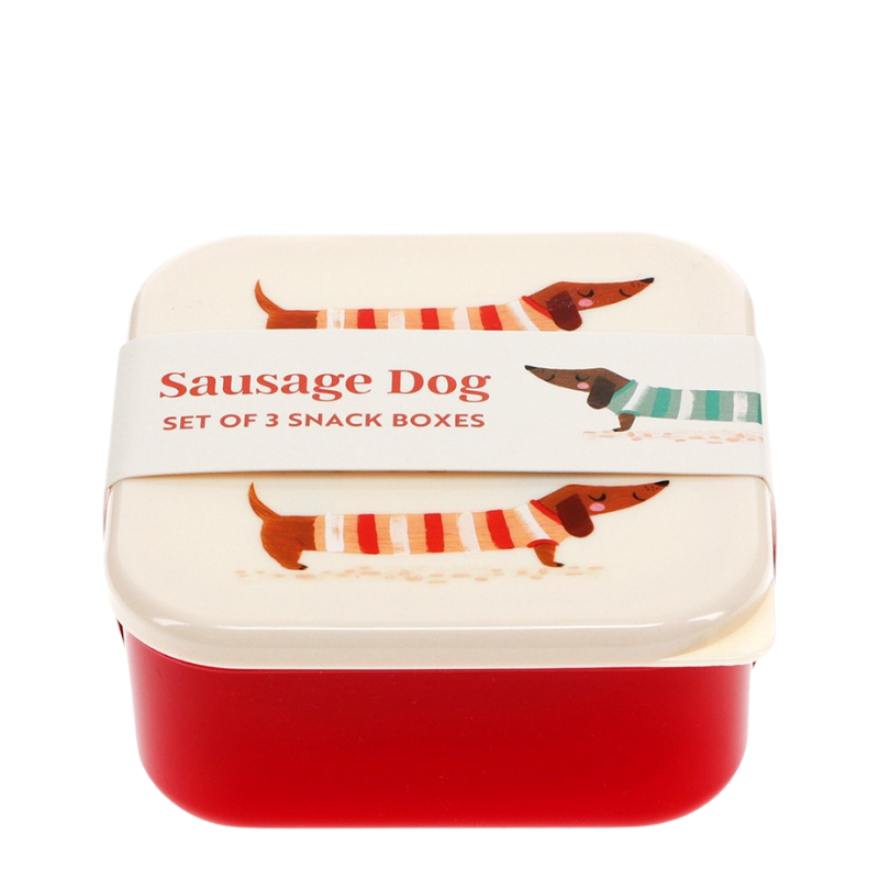 3er Set Snackbox, Lunchbox, Brotdose