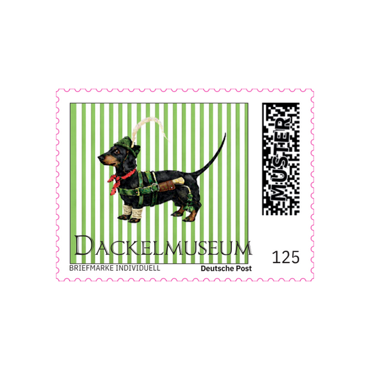 Dackelbriefmarken exklusiv fürs Dackelmuseum