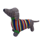 Gestrickte Dackel-Rassel