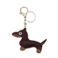 kleiner Schlüsselanhänger aus Leder
