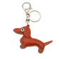 kleiner Schlüsselanhänger aus Leder
