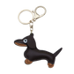 kleiner Schlüsselanhänger aus Leder