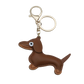 kleiner Schlüsselanhänger aus Leder