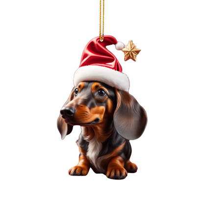 Christbaumanhänger "Funny Dachshund"
