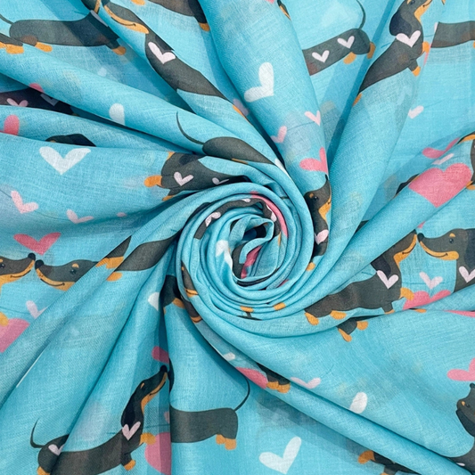 Halstuch „Sausage Dogs & Love“