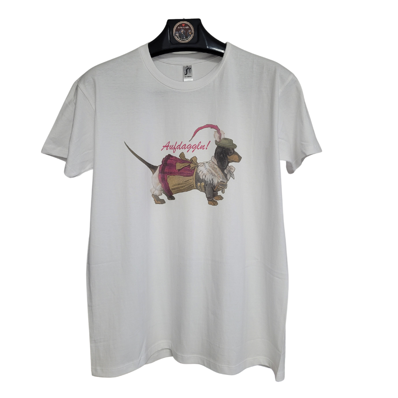 Kurzarm T-Shirt "Aufdaggln" Unisex
