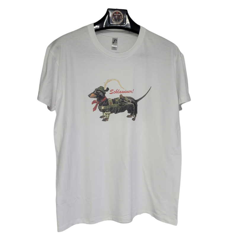 Kurzarm T-Shirt "Schlawiner" Unisex