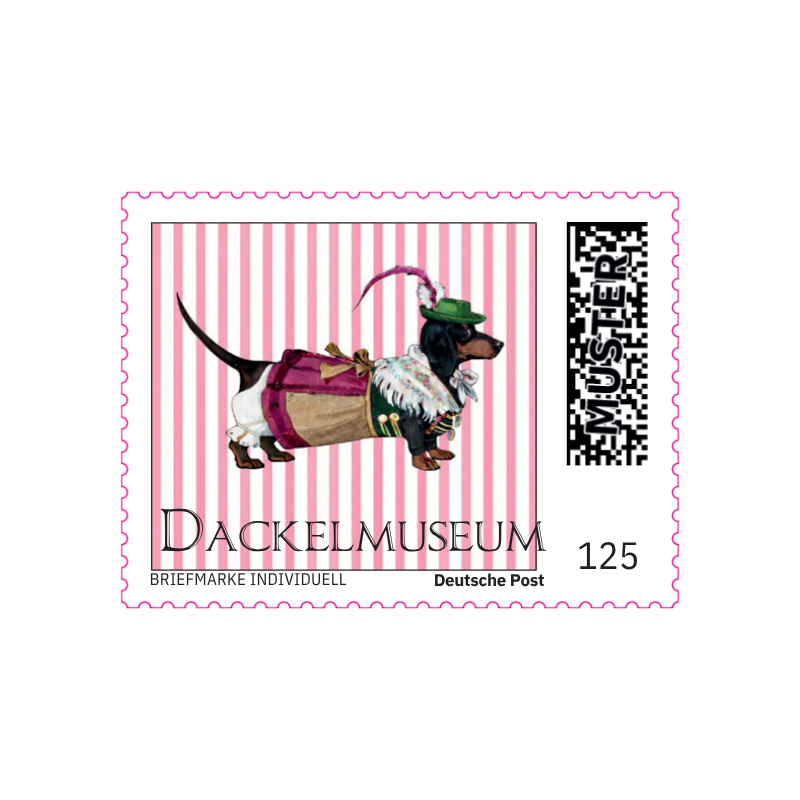 Dackelbriefmarken exklusiv fürs Dackelmuseum