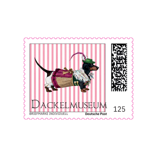 Dackelbriefmarken exklusiv fürs Dackelmuseum