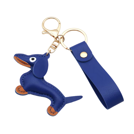 Schlüsselanhänger mit Lederband