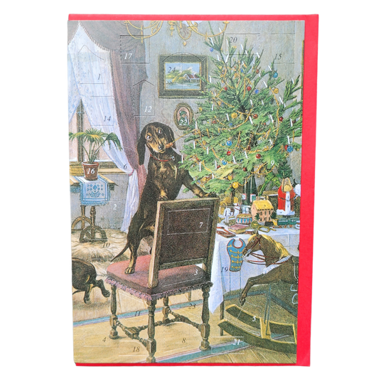Adventskalender Klappkarte