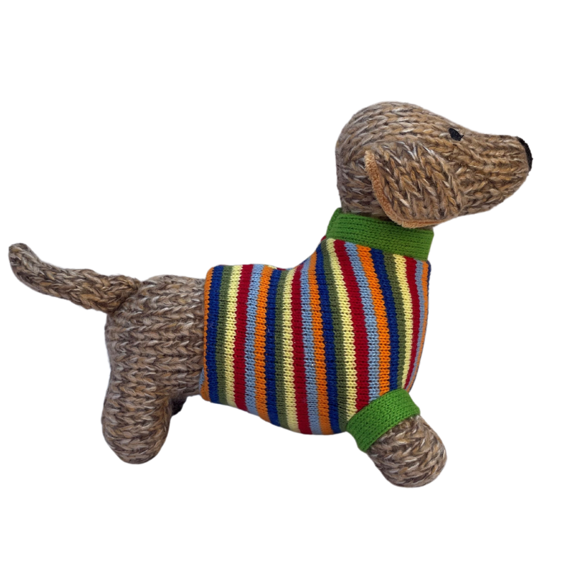 Gestrickter Dackel
