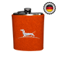 Flachmann mit Filzüberzug groß