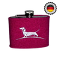 Flachmann mit Filzüberzug klein