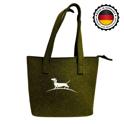 Filz Handtasche mit Henkel