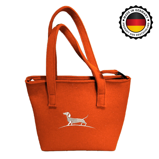 Filz Handtasche mit Henkel