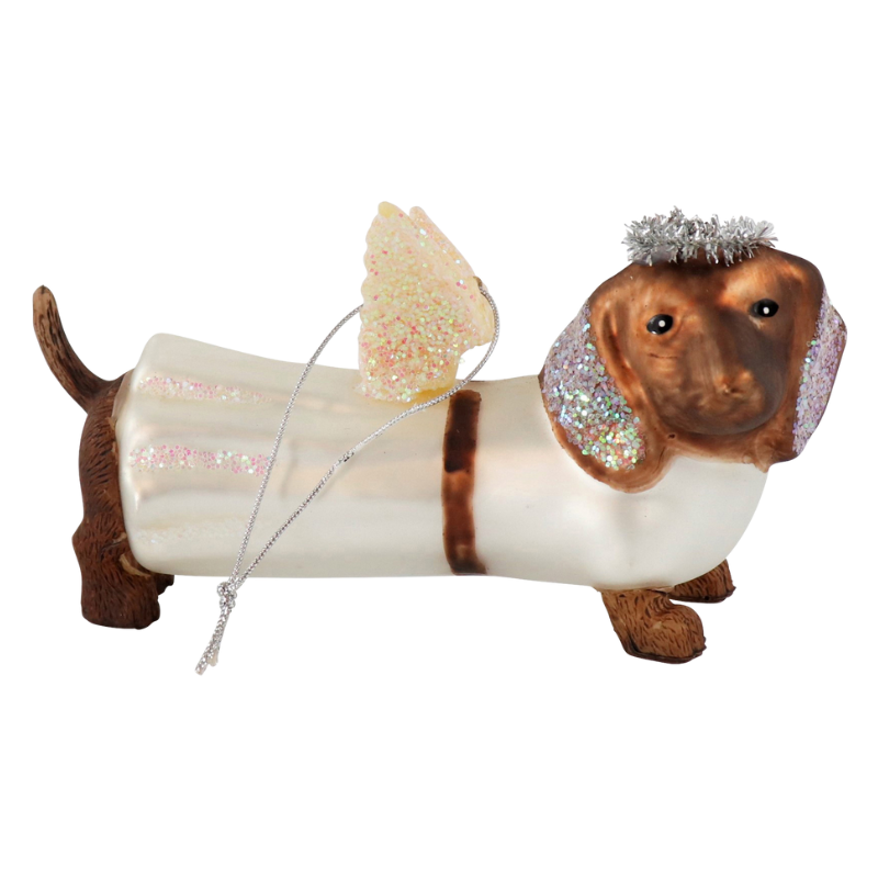 Glasschmuck "Dackel"