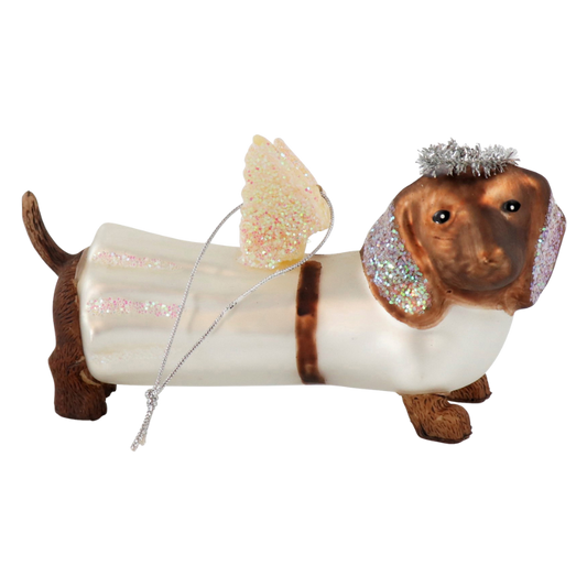 Glasschmuck "Dackel"