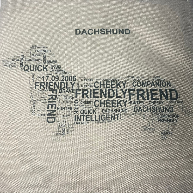 Kissenhülle bedruckt