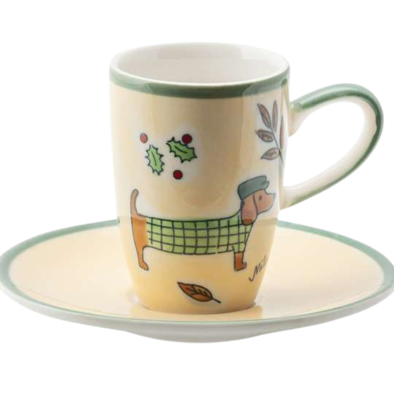 Espressotasse "Dackel Delight"