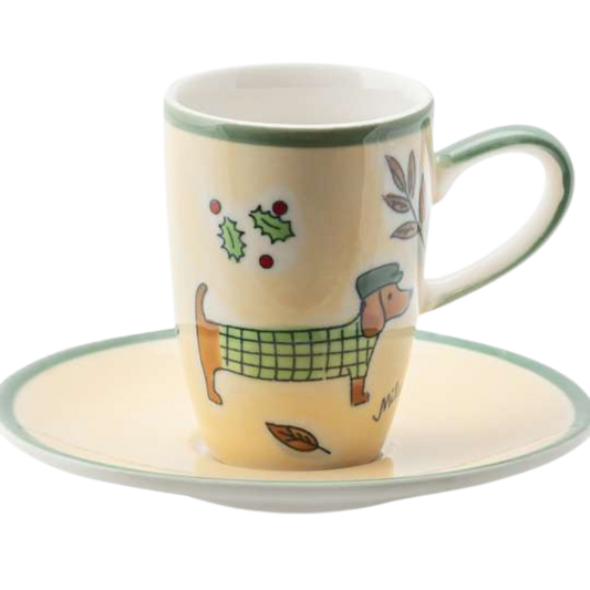 Espressotasse "Dackel Delight"