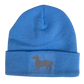 Strickmütze mit Logodruck